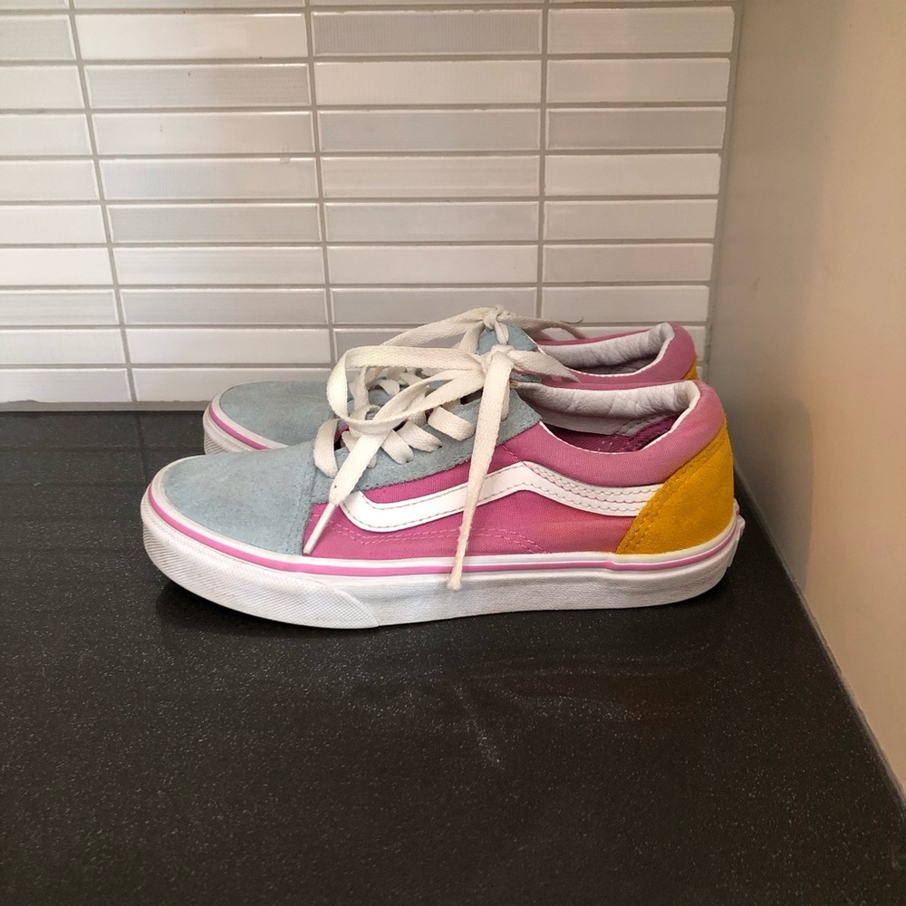 Vans suede and canvas kids sneakers